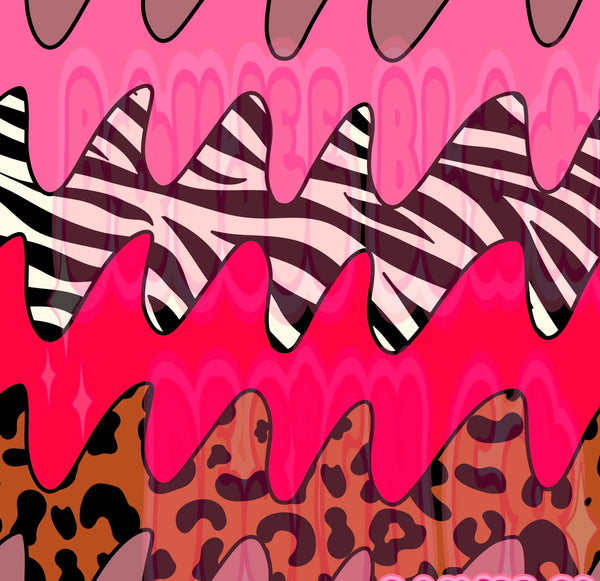 Boujee Wavy Zebra/Cheetah/Orangy Pink preorder 20
