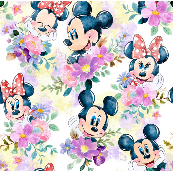 Mouse Floral Bloom