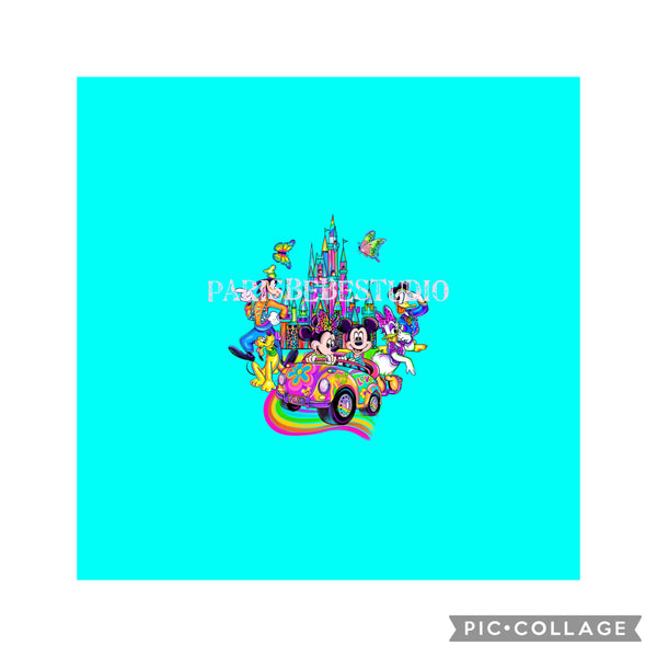 New! Panel Mouse Park Kingdom LF  18” x 18”