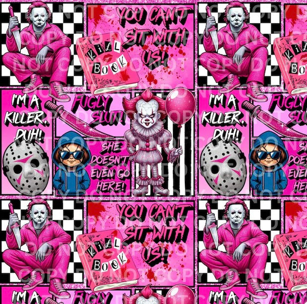 Halloween Horror Patch Pink preorder 20