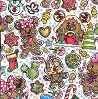 New! Christmas Gingerbread white preorder