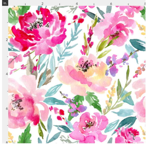 Spring Floral watercolor  preorder