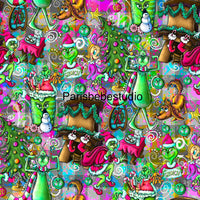New! Merry Grinchmas Plaid Neon Main! preorder (Copy)