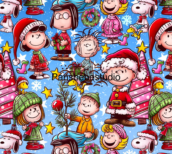 New! Christmas Charlie Pals Blue