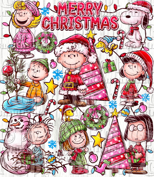 New! Christmas Charlie Pals white