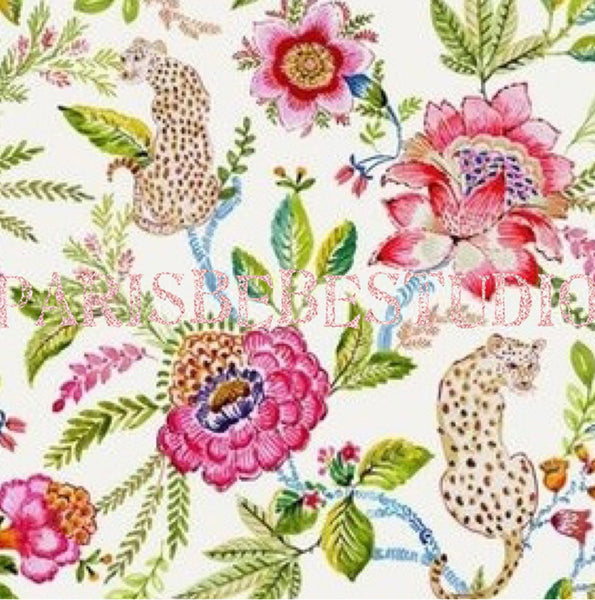 Tropical exotic Leopard Floral Main preorder