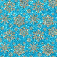 New! Snowflakes Glitter Azure preorder