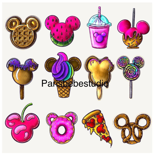 New! Panel 12 Pack Park Snax preorder 18” x 18”