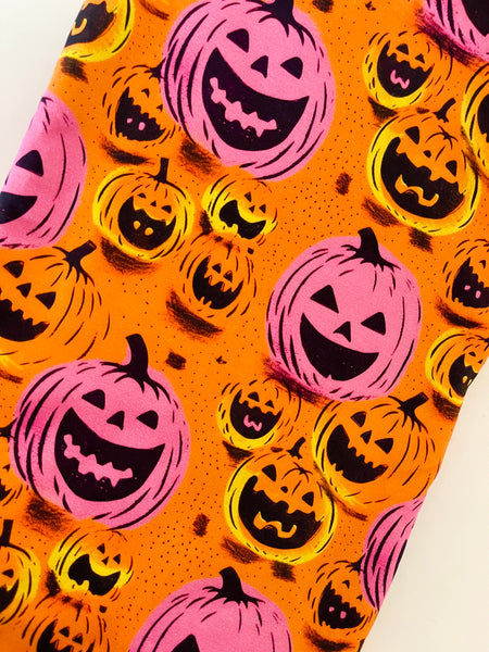 Retro Pumpkins Pink n Orange! Halloween preorder