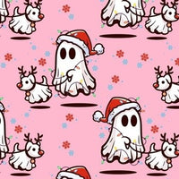 Santa Ghost Reindeer Pup Pink preorder