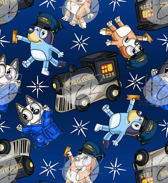 New! Blue y Christmas Blue Polar Exp Train preorder