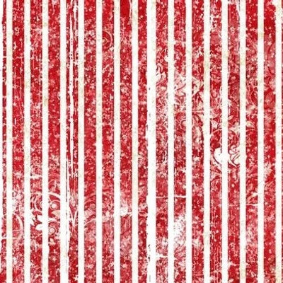 Christmas Red white Grunge stripes preorder