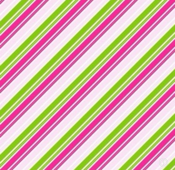 Candy Cane Stripes pink/lime