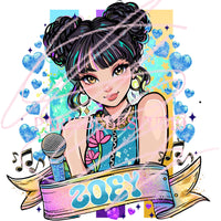 New! Panel KPZoey preorder 18” x 18”
