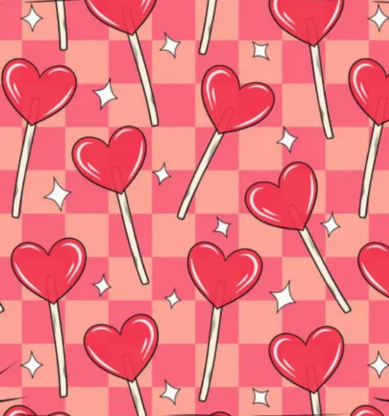 New! Heart Lollipops Checkers Valentine’s preorder