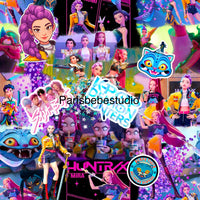 New! KPop Sparkles Collage preorder