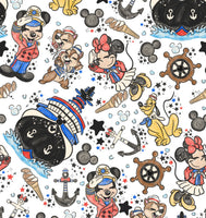 New! Disny Cruise white hand drawn