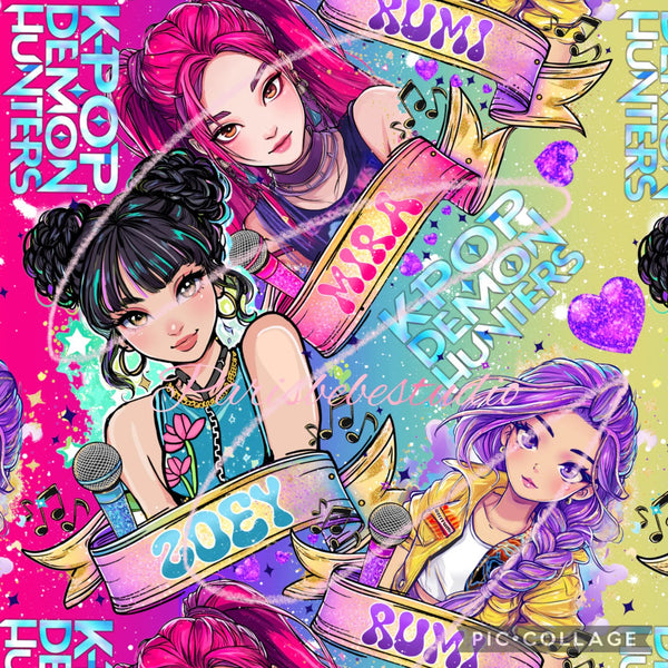 New! KP Pop Hunter Hand drawn Main