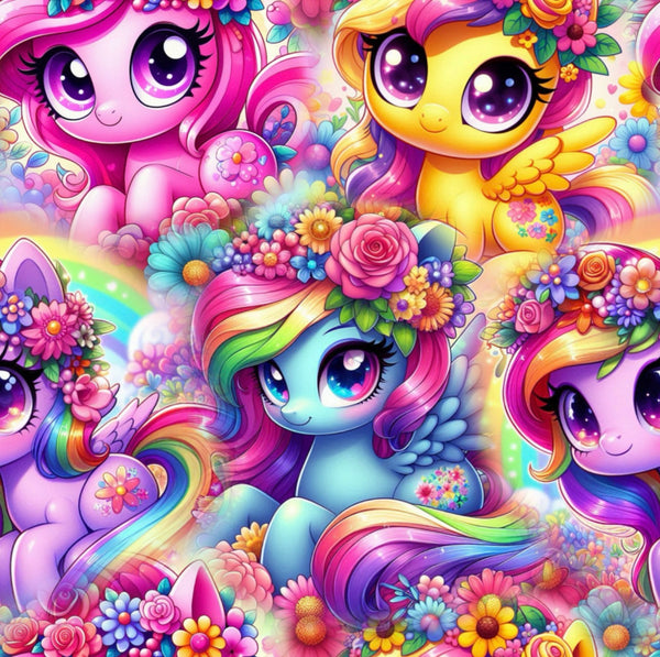 Ponies Floral Crown