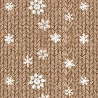 Faux Knit Snowflakes preorder