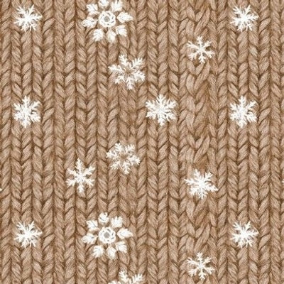 Faux Knit Snowflakes preorder