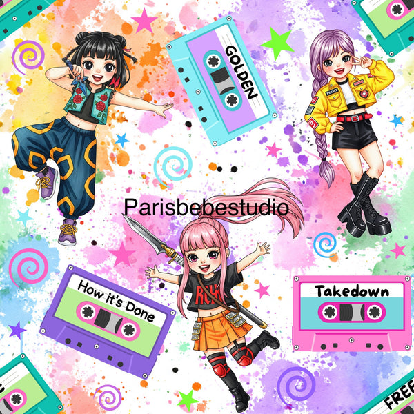 KPop Girl Band cassettes preorder