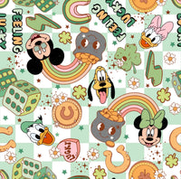 Mouse Park Feeling Lucky checkers St Patrick’s Day preorder