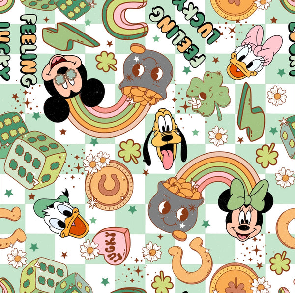 Mouse Park Feeling Lucky checkers St Patrick’s Day preorder