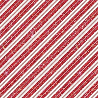 Red Candy Cane Stripes glittery