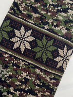 Nordic faux Knit Khaki