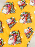 Santa hohoho Marquee mustard