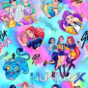 K Pop Huntrix Hearts HD preorder