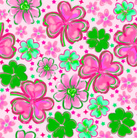New! Four Leaf Clover Pink/Lime preorder