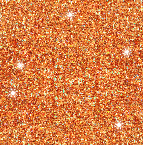 Orange Glitter