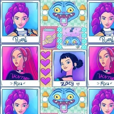 K PopTiger Polaroid Quilt preorder