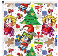 Blue y Mean one Christmas time