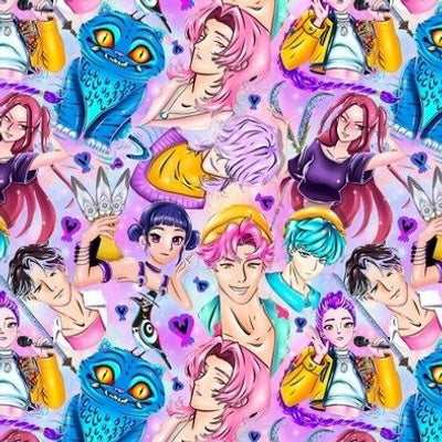 K PopPastel Girl/Boy Bands Collage preorder