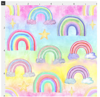 Rainbow Dreams watercolor rainbows preorder