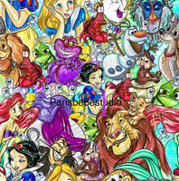 New! Sketchy Characters Main hand drawn preorder