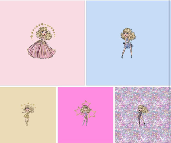 New! Panel Taylor Tour Fits preorder 18” x 18”