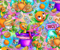 New! Orange Birdie Main aqua preorder