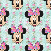 New! Mouse Rosebuds Grunge Ticking preorder