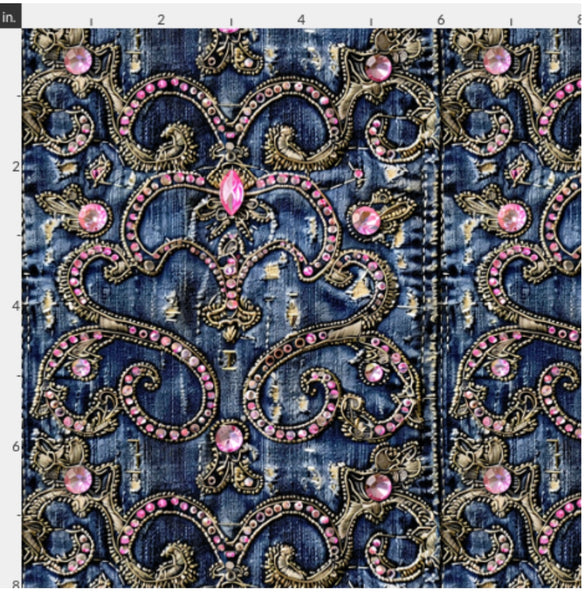 New! Rhinestone Cowgirl Dk Denim preorder