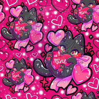 Playful Kitty be mine Hearts preorder