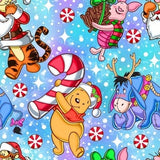 Pooh Candy Cane Christmas