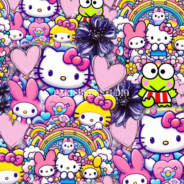 Kitty Rainbows Frog