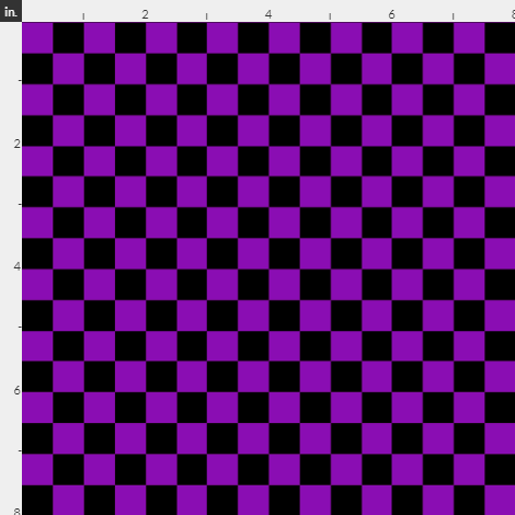 New! Purple/Black Checkers Check preorder