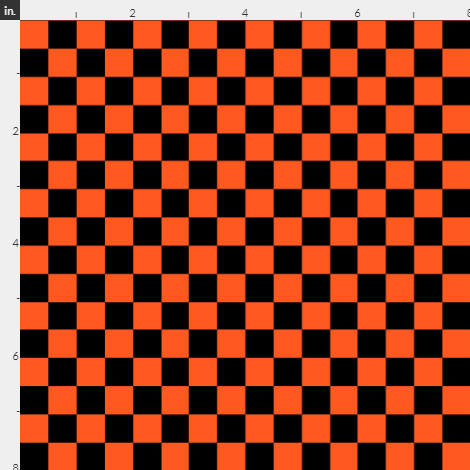 New! Orange/Black Checkers Check preorder