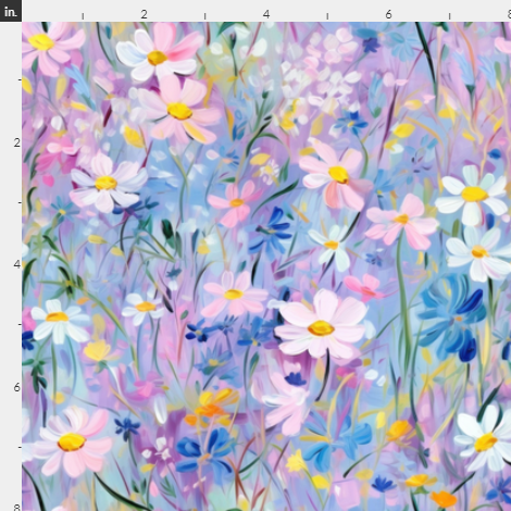 New! Prettiest Purple Pink Blue Wild Flowers preorder