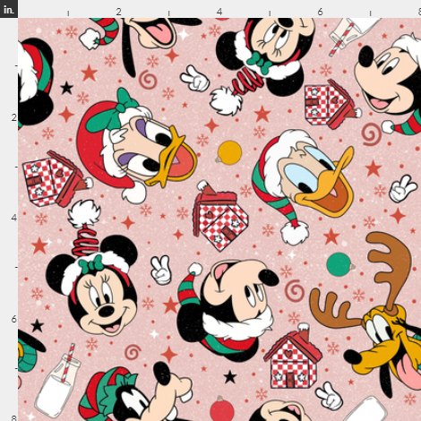 Santa Hats Mouse Christmas Blush preorder
